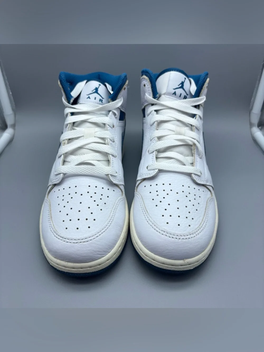 Jordan | Air Jordan 1 Mid SE Shoes - Industrial Blue ; 6.5Y